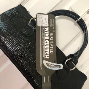 Wine clutch - new with tags! Great gift!